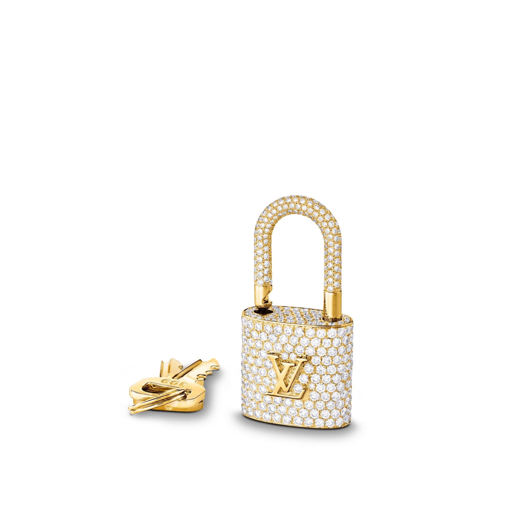 Louis vuitton lock earrings sale